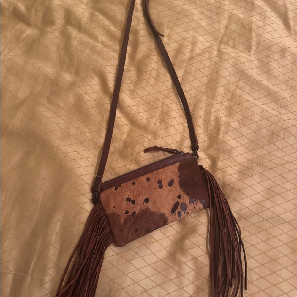 American Darling Brown Leather Crossbody Bag